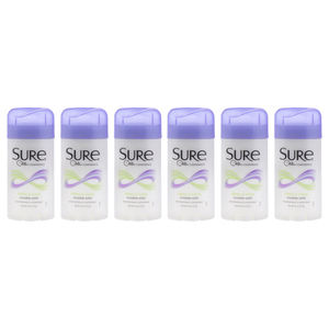 Sure Invisible Solid Anti-Perspirant Deodorant - Fresh and Cool - Pack of 6